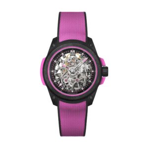 norqain wild one skeleton hyper pink 39mm n3001.07q04.b03