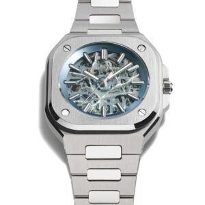bell & ross br 05 skeleton arctic blue br05a ab skst/sst limited edition